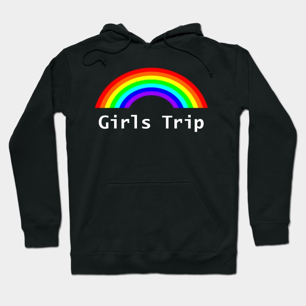 Girls Trip Rainbows Hoodie by ellenhenryart